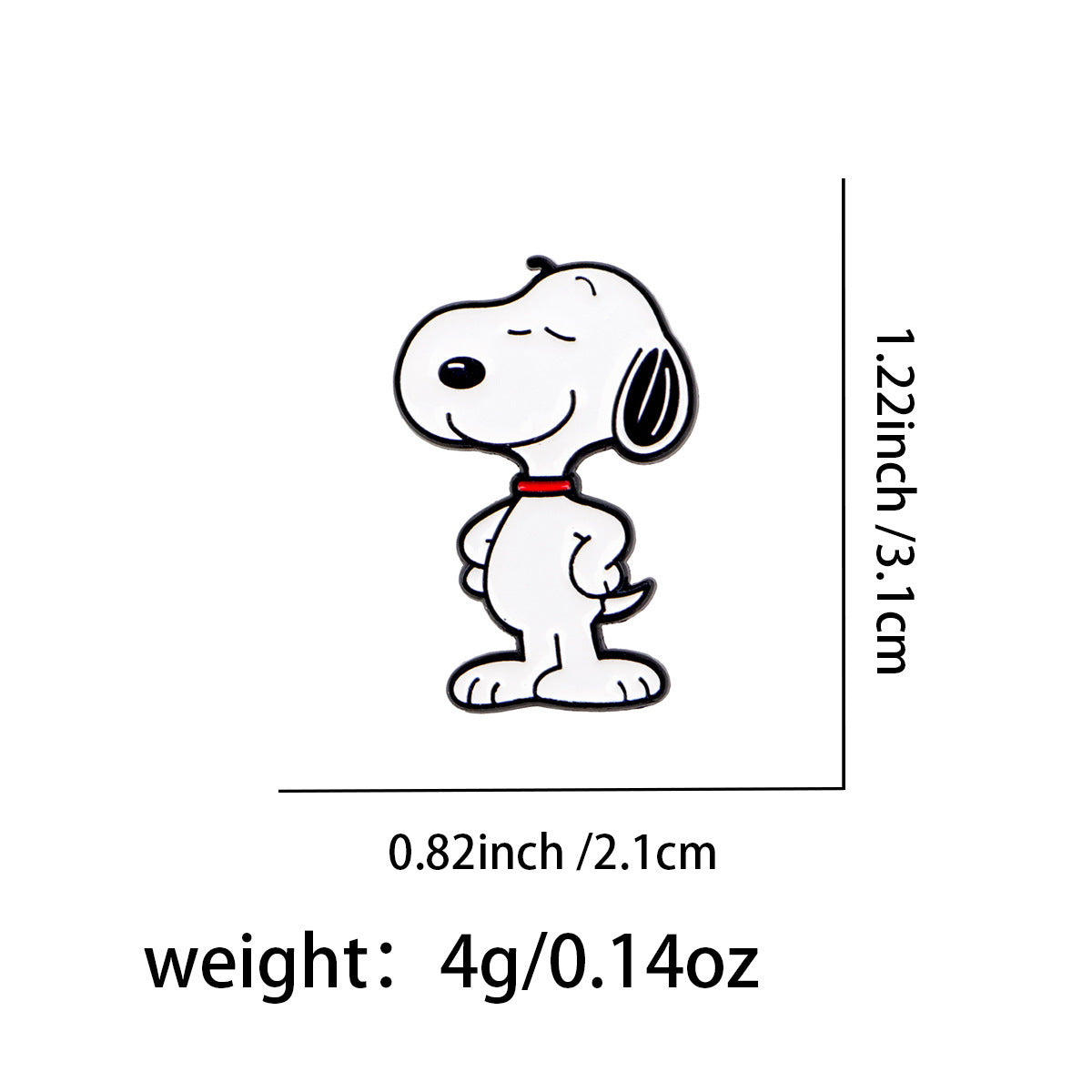 Wholesale Cute Dog Brooch Cartoon Metal Badge Clothing Brooch Accessories